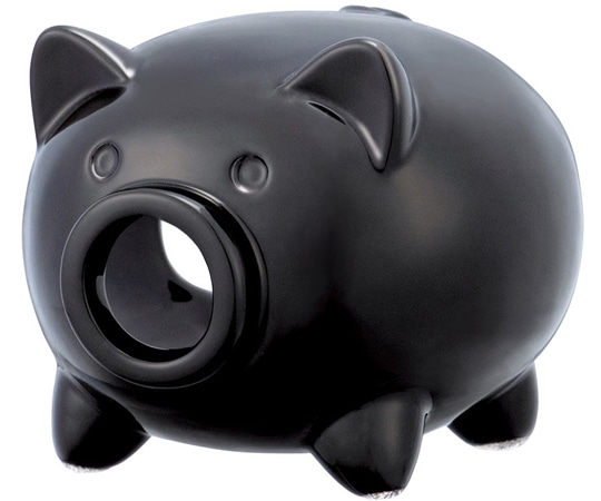 デコレコーポレーション ミニ蚊遣り豚 BK SK-51702 1個(ご注文単位1個)【直送品】