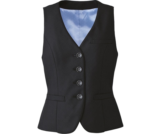 カーシーカシマ ENJOY ベスト AIR CHIDORI WINDOWPANE 527-10 9号 EAV527 1枚（ご注文単位1枚）【直送品】