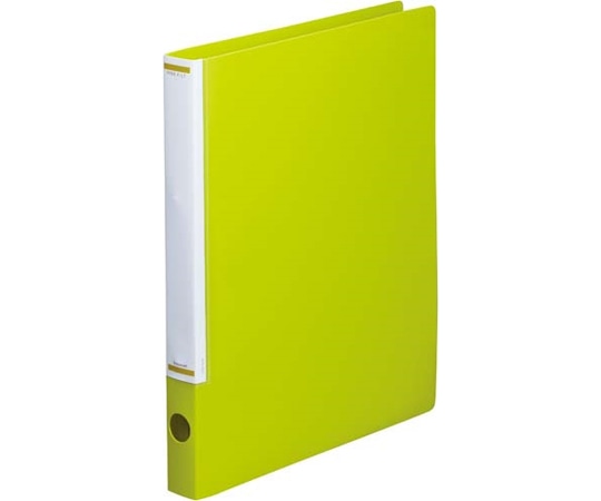 カウネット マニュアルリングF 背幅32mm A4縦 ライムG 4228-0415 1冊(ご注文単位1冊)【直送品】