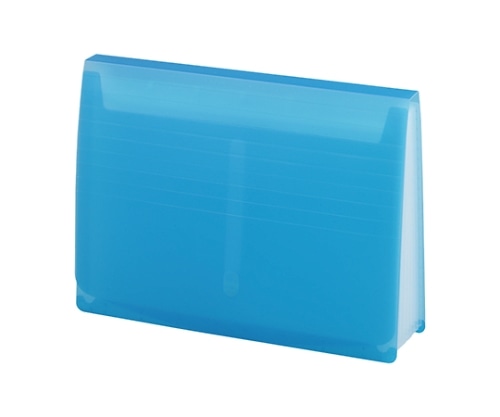 LIHITLAB AQUA DROPs エクスパンディングファイル 8青 A-5050 A5050-8 1冊(ご注文単位1冊)【直送品】