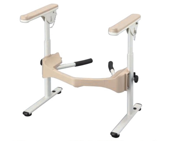 アロン化成 洋式トイレフレーム SUS-はねあげR-2 プラひじ掛けタイプ 533-068 1個(ご注文単位1個)【直送品】