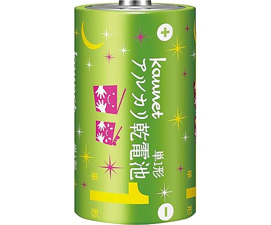 カウネット アルカリ乾電池エコノミータイプ単1形 10本 4229-4399 1箱(ご注文単位1箱)【直送品】