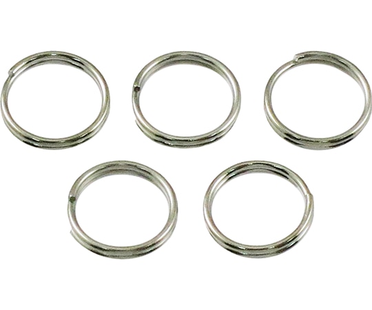 ひめじや ステンレス 二重リング 5個入 #8 1箱(ご注文単位1箱)【直送品】