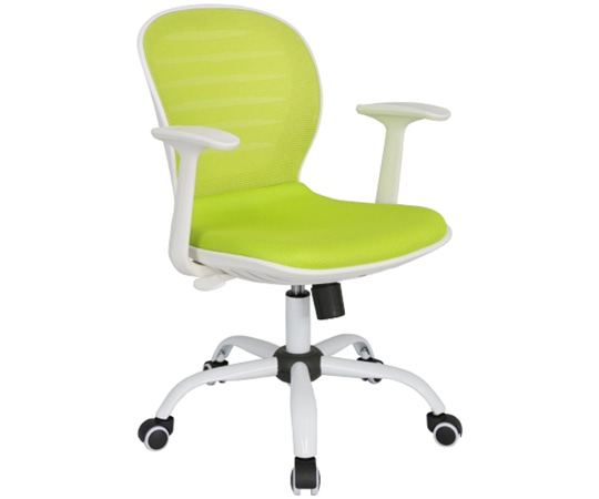 カグクロ メッシュチェアCF(肘付)背:グリーン座:グリーン(シフォン) CF-40-A-GRGR 1個(ご注文単位1個)【直送品】