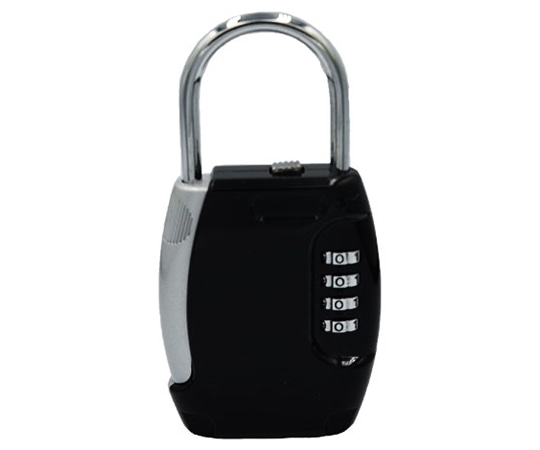 ロジック キーボックス 4ダイヤル LG-KYBX-4DL-BK 1個（ご注文単位1個）【直送品】