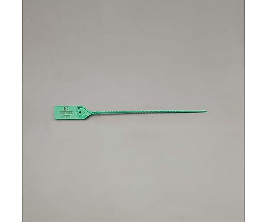エスコ 250mm 封印シールバンド(緑/20本) EA475ME-250 1袋(ご注文単位1袋)【直送品】