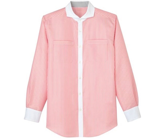 カーシーカシマ AMUS-NET 長袖シャツ 266-9 ピンク SS AWY266 1枚(ご注文単位1枚)【直送品】