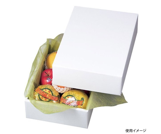 ヤマニパッケージ 青果用贈答箱 ホワイト4 40枚 LTO-4 1ケース（ご注文単位1ケース）【直送品】