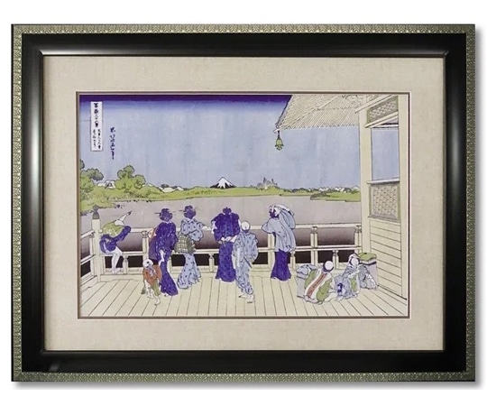 ユーパワー 葛飾 北斎｢五百羅漢寺｣ HK-20001 1個（ご注文単位1個）【直送品】