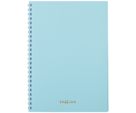 LIHITLAB ソフィーチェノート A5 ブルー N3103-8 1冊(ご注文単位1冊)【直送品】