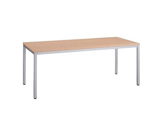 アズワン 1800x800x700mm ミーティングテーブル(ナチュラル) EA954HC-803 1台(ご注文単位1台)【直送品】