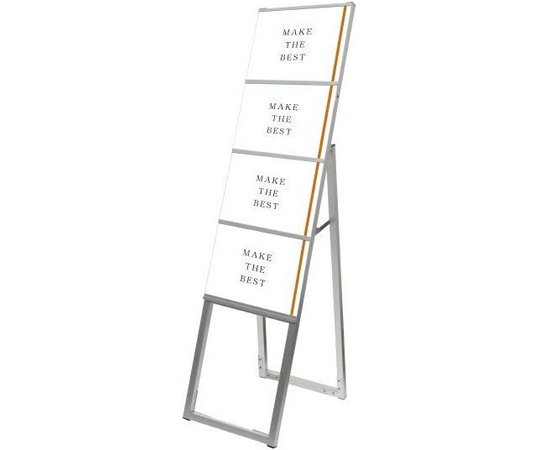 常磐精工 イージーリンクスタンド看板 A4 横4片面 ELSK-A4Y4K 1個（ご注文単位1個）【直送品】