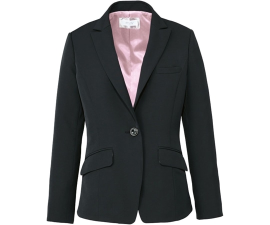 カーシーカシマ ENJOY ジャケット AIR SWING SUITS 1STORY 636-10 ブラック 11号 EAJ636 1枚（ご注文単位1枚）【直送品】