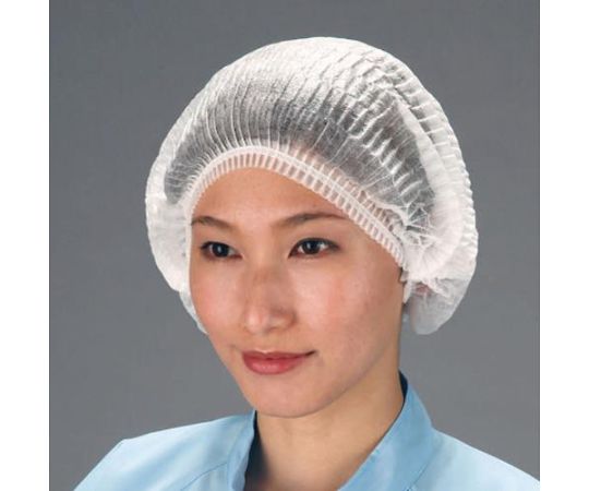 アズワン [白] クリーンキャップ(100枚) EA355AB-8B 1箱 (ご注文単位1箱)【直送品】