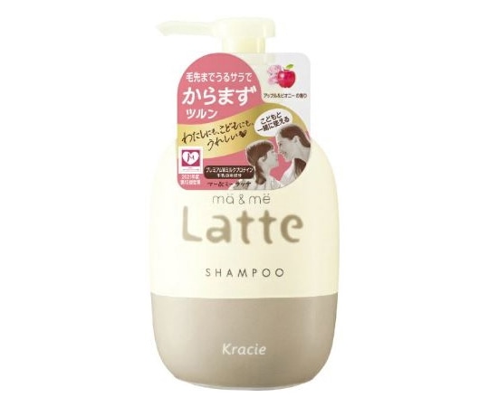 クラシエホームプロダクツ販売 マー&ミー Latte シャンプー ポンプ 490mL 1個(ご注文単位1個)【直送品】