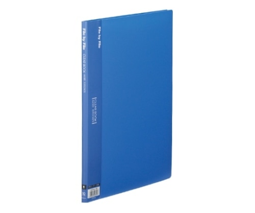 ビュートン クリヤーブック ブルー BCB-A4-10B 1冊(ご注文単位1冊)【直送品】