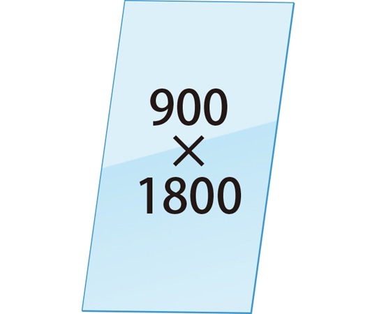 常磐精工 VASK用透明アクリル板1.5mm厚 900×1800 VASKOP-ACC900X1800 1個（ご注文単位1個）【直送品】