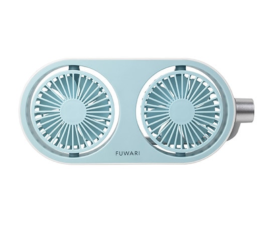 山善(YAMAZEN) FUWARI ツインファン 卓上扇風機 YTT-C50(LA) 1個(ご注文単位1個)【直送品】