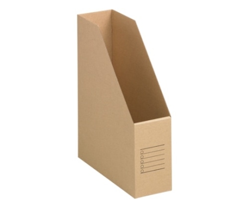 山田紙器 ファイルカートン 収納幅:80mm 無地 FC-MJ 1枚(ご注文単位1枚)【直送品】