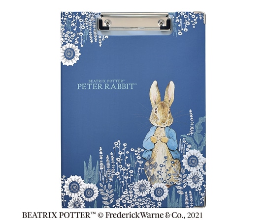 セントレディス ピーターラビット クリップボード DoodleDell ネイビー ST-ZP0031 1冊(ご注文単位1冊)【直送品】