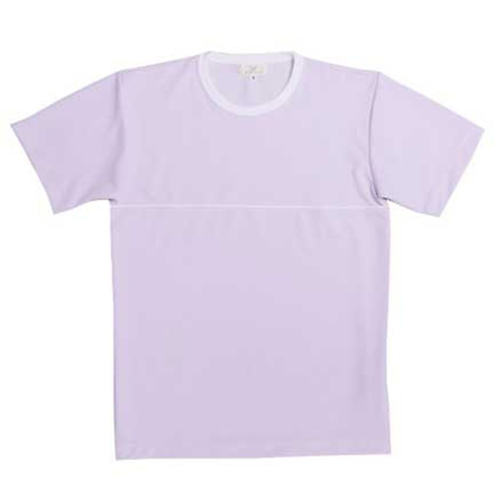 KIRAKU(トンボ) Tシャツ ライラック 4L(身丈80cm) CR077-81 4L 1枚(ご注文単位1枚)【直送品】