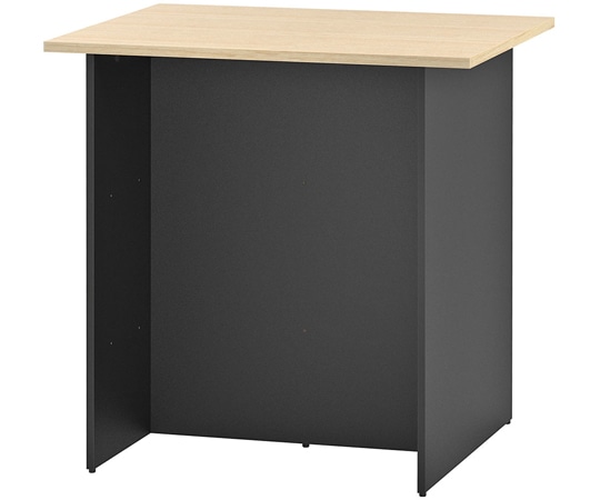 アール・エフ・ヤマカワ マルチユースカウンター W1000×D800 ナチュラル×ブラック RFDBM-1080NB 1台（ご注文単位1台）【直送品】