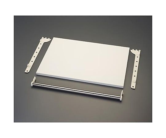 アズワン 400x750mm ウォールラック用棚板パイプセット EA976GA-750A 1組（ご注文単位1組）【直送品】