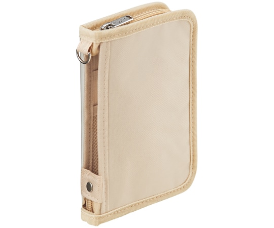 LIHITLAB myfa デコレーションポーチ ミニ シフォンベージュ A3301-16 1個(ご注文単位1個)【直送品】