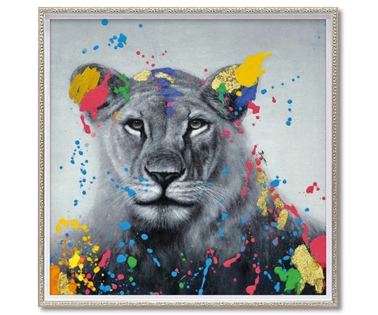 ユーパワー オイル ペイント アート｢ロバスト ウーマン(Mサイズ)｣ OP-18051 1個（ご注文単位1個）【直送品】