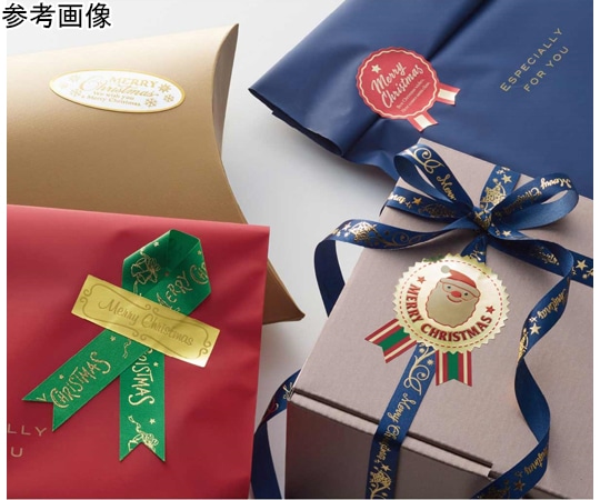 ストア・エキスプレス リボン付きシール グリーン 100枚 28-145-2-2 1セット（ご注文単位1セット）【直送品】