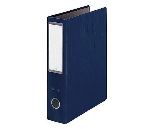 ライオン事務器 A4 片開きパイプ式ファイル(300枚/ブルー) EA762CL-92 1冊(ご注文単位1冊)【直送品】