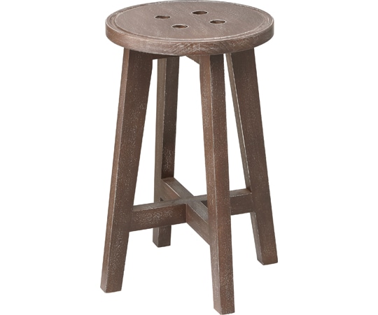 東谷 ボットーネ スツール ブラウン LFS-452BR 1個（ご注文単位1個）【直送品】