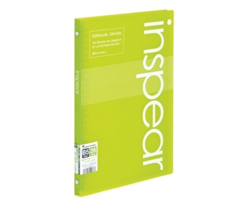 マルマン ファイルノート インスピア グリーン F017-03 1冊(ご注文単位1冊)【直送品】