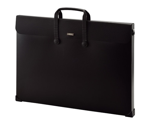 LIHITLAB SMART FIT キャリングバッグ 24ブラック A-7632 A7632-24 1冊(ご注文単位1冊)【直送品】