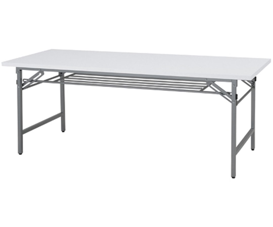 カグクロ 折りたたみテーブル W1800×D600×H700mm ホワイト NTH-1860-WH 1台(ご注文単位1台)【直送品】