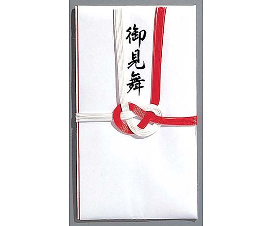 マルアイ 祝儀袋 御見舞 赤白7本結切 5枚 P5キ-112 1パック(ご注文単位1パック)【直送品】