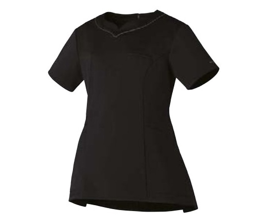 MICHEL KLEIN(ミッシェルクラン) チュニック[女性用] ブラック S コネクト(トリコット) MK-0051 1着（ご注文単位1着）【直送品】