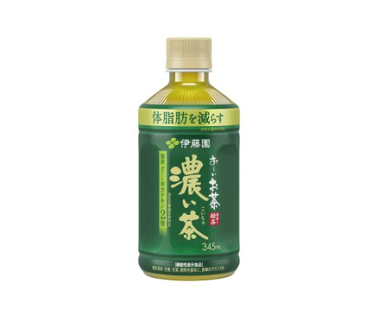 伊藤園 おーいお茶濃い茶(レンジ対応)345mL 24本 63425 1ケース※軽（ご注文単位1ケース）【直送品】