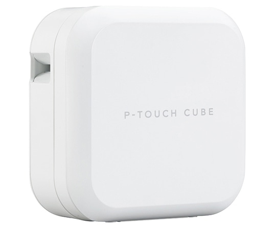 ブラザー ラベルライター ピータッチ キューブ (スマホ対応 3.5mm~24mm幅 TZeテープ) PT-P710BT 1台(ご注文単位1台)【直送品】