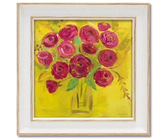 ユーパワー ミニゲル アートフレーム ファリダ ザマン｢バースト オブ ポピー｣ FZ-02009 1個（ご注文単位1個）【直送品】