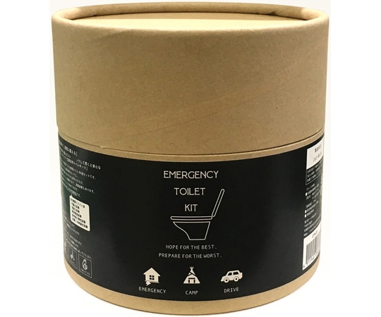 東洋ケース 緊急用トイレキット(凝固剤:10個入) ETK-01 1セット（ご注文単位1セット）【直送品】