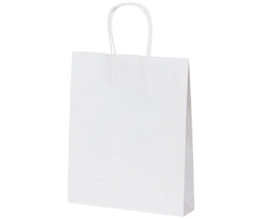 ベルベ 紙袋 自動紐手提袋 T-A4 白無地 200枚 1540 1ケース（ご注文単位1ケース）【直送品】