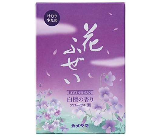 カメヤマ 花ふぜい 紫 煙少香 徳用大型  1箱(ご注文単位1箱)【直送品】