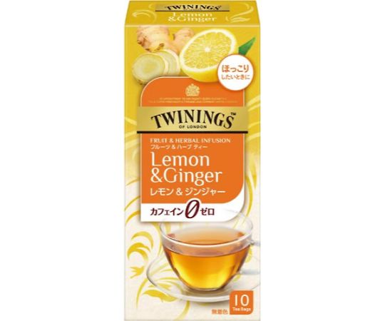 片岡物産 トワイニング レモン&ジンジャー 10P 13256 1箱※軽（ご注文単位1箱）【直送品】