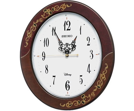 セイコー 大人ディズニー 電波掛時計 370×320×62mm FS510B 1個(ご注文単位1個)【直送品】