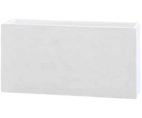 クレイ プランター TERRA-MENT High Rectangle 80(テラメント ハイレクタングル)W 910-307-101 1個(ご注文単位1個)【直送品】