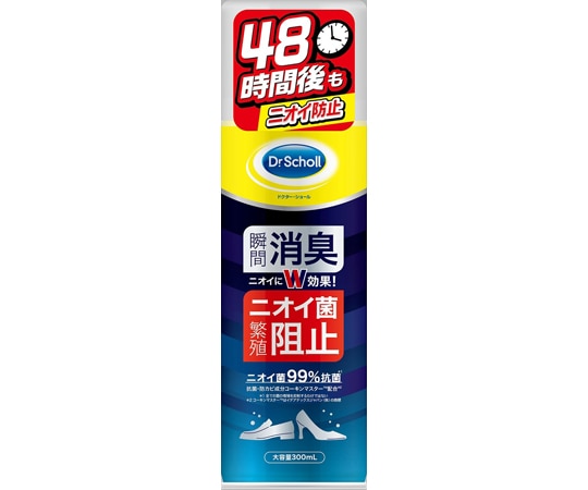 Scholl's Wellness Company ドクターショール 消臭・抗菌 靴スプレー 大容量 300mL 4906156402438 1本(ご注文単位1本)【直送品】