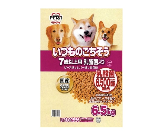 ペットアイ いつものごちそう 7歳以上用 乳酸菌 6.5kg  1個（ご注文単位1個）【直送品】