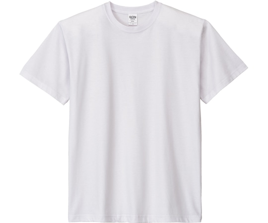 ボンマックス コットンポリTシャツ(ペットボトルリサイクル) ホワイト M MST1101 1枚（ご注文単位1枚）【直送品】