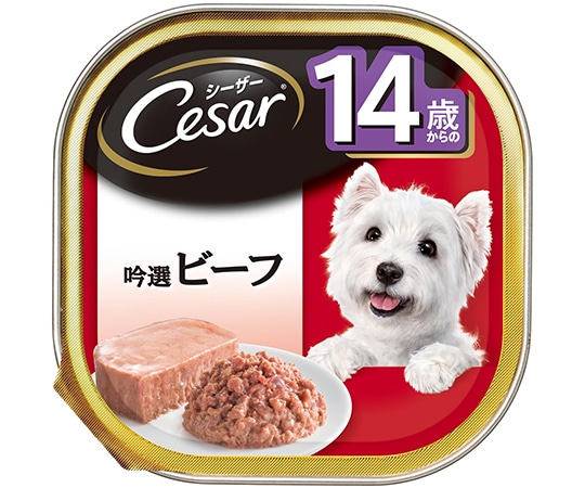 マースジャパンリミテッド シーザー 14歳からの 吟選ビーフ 100g CE72N 1個（ご注文単位1個）【直送品】